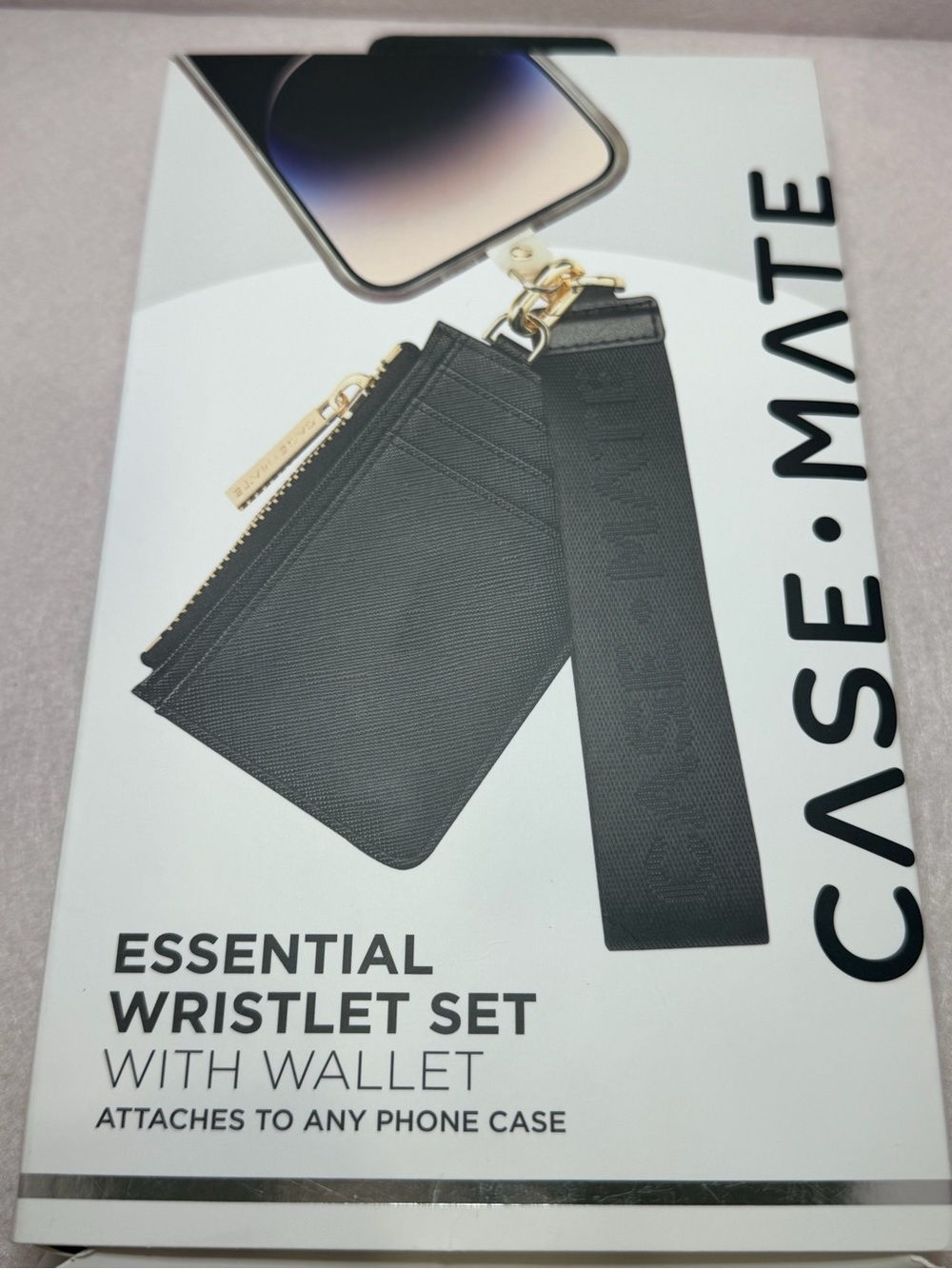 Cell phone wristlet wallet